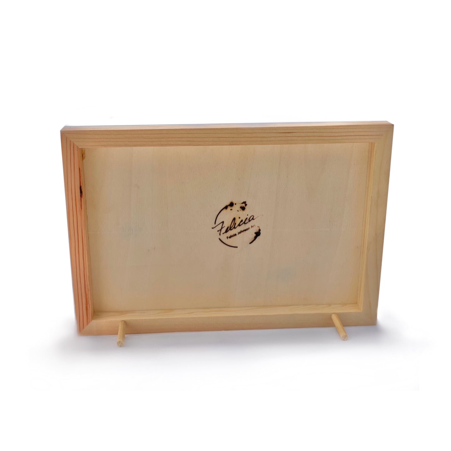 "Perfect Summer Day" Wood Art Block