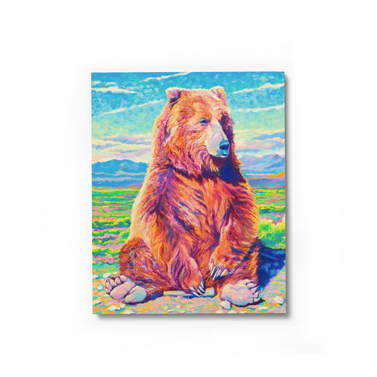 "Thinking Bear" Fine Art Print